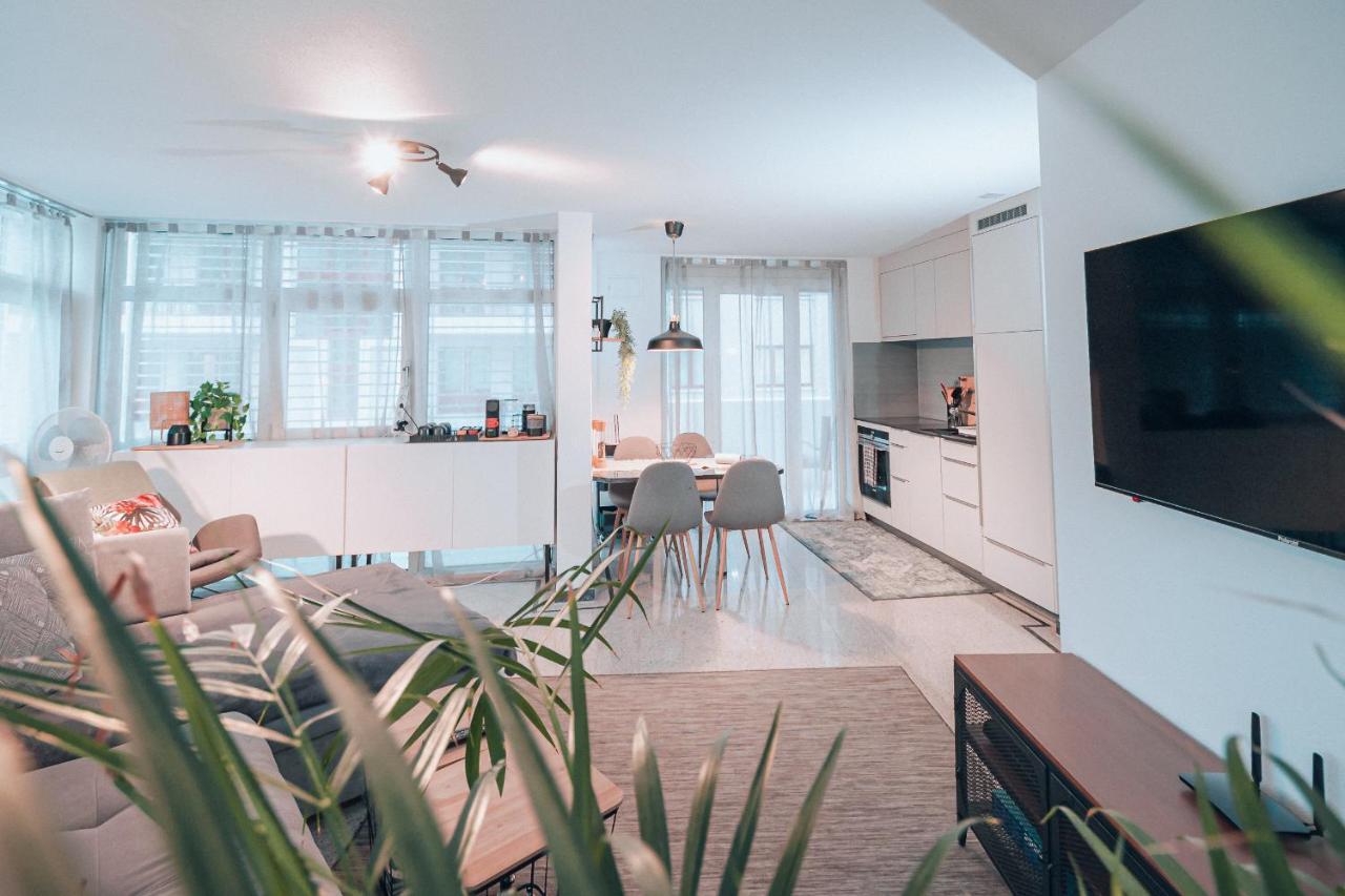 Central Apartment - Culture & Nightlife In One Visp Exterior foto